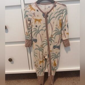 Little Sleepies Safari Print Kids One Piece